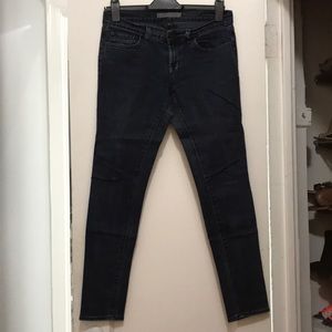 J Brand Skinny Ankle Dark Denim Jeans, Size 27